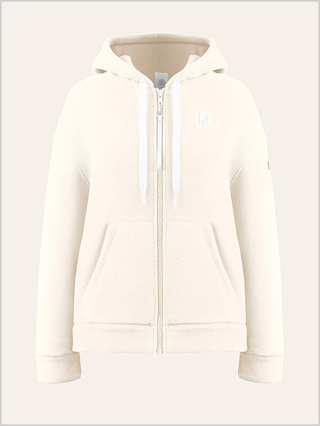 Nelly hooded jacket - White