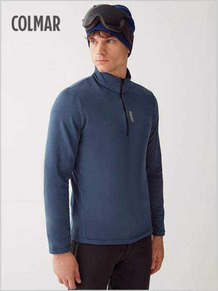 Stretch half zip sweatshirt - Airforce