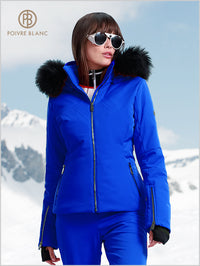 Allison stretch ski jacket - Infinity blue