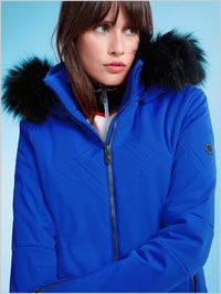 Allison stretch ski jacket - Infinity blue