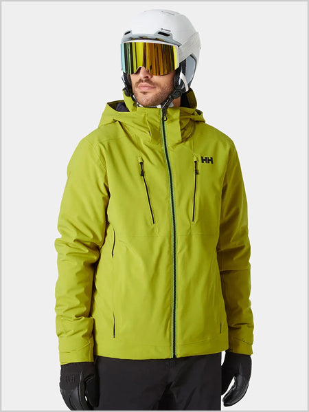 Snow jacket men - yellow ski jacket