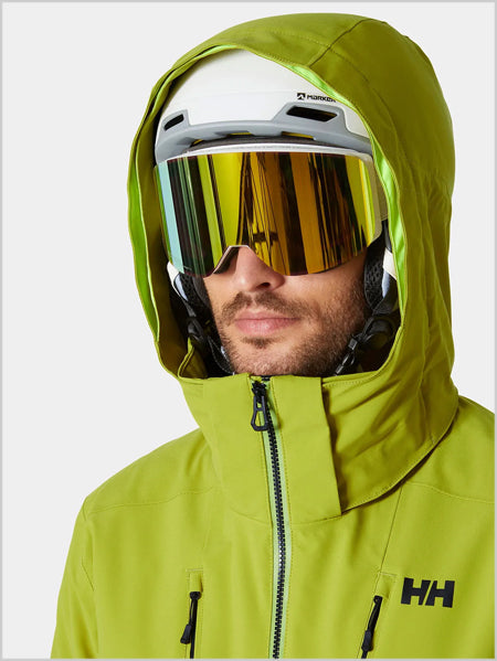 Snow jacket men - yellow ski jacket