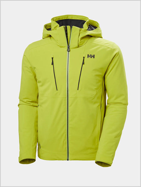 Snow jacket men - yellow ski jacket
