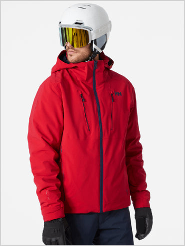 Alpha 4.0 Ski Jacket - Red