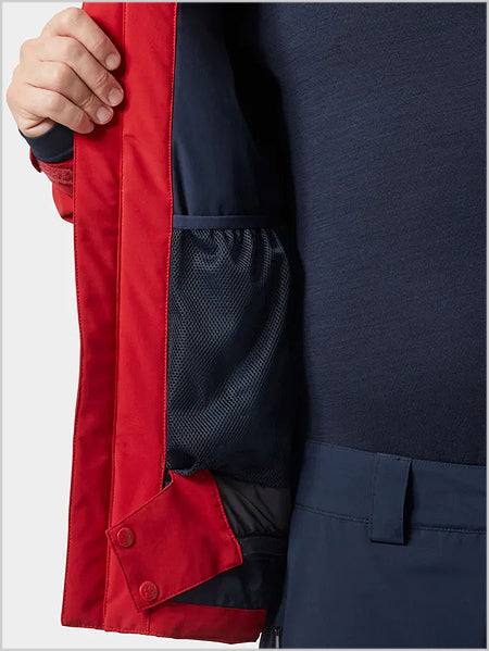 Alpha 4.0 Ski Jacket - Red