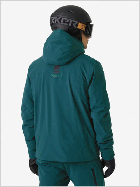 Snow jacket men - teal ski jacket