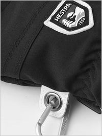 Army Leather Heli Ski gloves - black