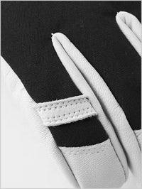 Army Leather Heli Ski gloves - black