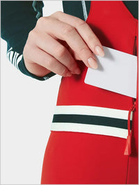 Avanti Softshell bib pant - Red