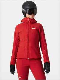 Avanti Softshell ski jacket - Red