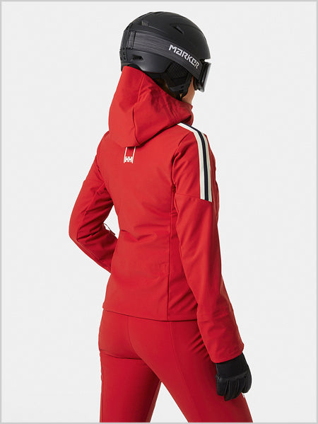 Avanti Softshell ski jacket - Red