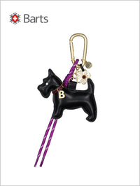 Bag Charm Dog - Black
