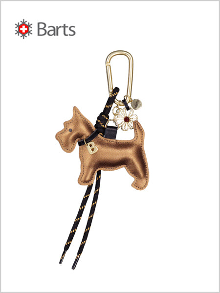 Bag Charm Dog - Brick