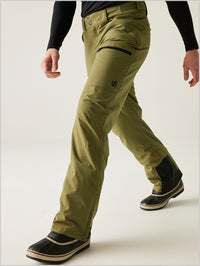 Baseplate II ski pants - Martini Olive