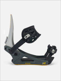 Bond Snowboard Bindings - Grey / Yellow