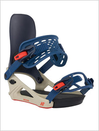 Bond Snowboard Bindings - Tan / Navy
