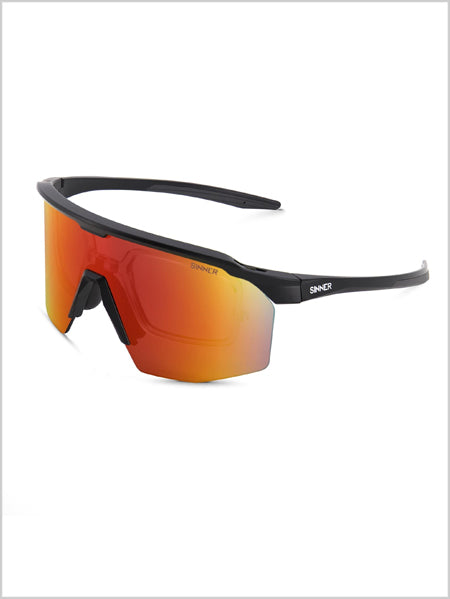 Carua sunshield sunglasses - Matte Black / Dark Grey