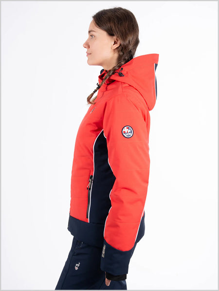 Celly ski jacket - Poppy Red
