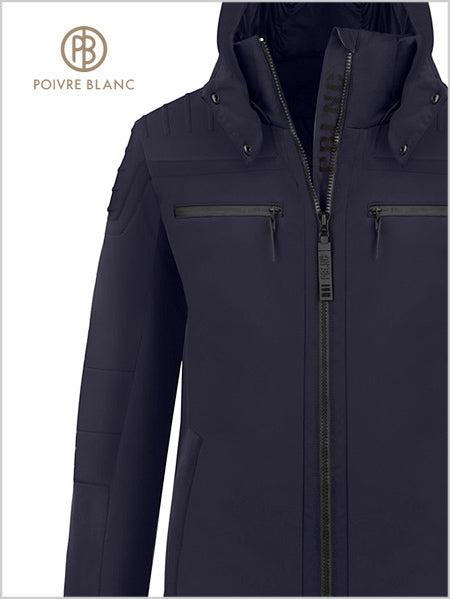 Snow jacket men - navy blue ski jacket