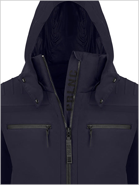 Snow jacket men - navy blue ski jacket