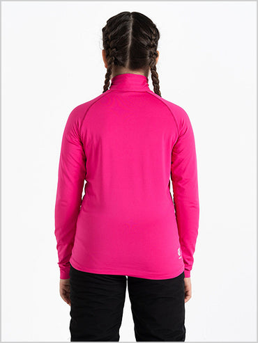 Consist II Stretch midlayer top - Pure Pink