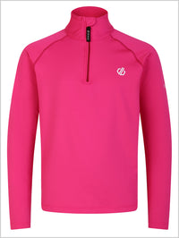 Consist II Stretch midlayer top - Pure Pink