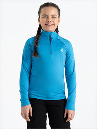 Consist II Stretch midlayer top - Swedish Blue