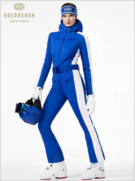Coureur one-piece ski suit - Dazzling Blue