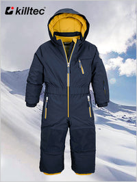Dark blue one-piece ski suit (ages 1 - 2)