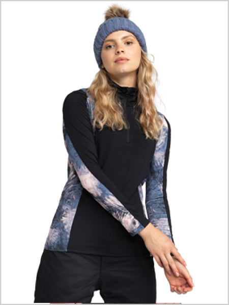 Daybreak Brushed half zip fleece - Wild Wind