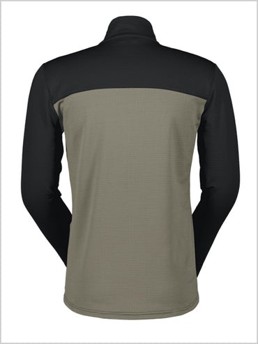 Defined Light Pullover - Dust Grey / Black