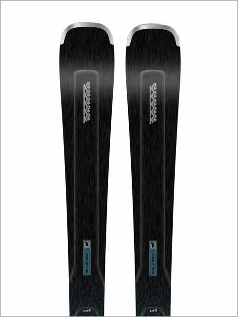 Disruption 75 W skis and ERP 10 Quikclik bindings