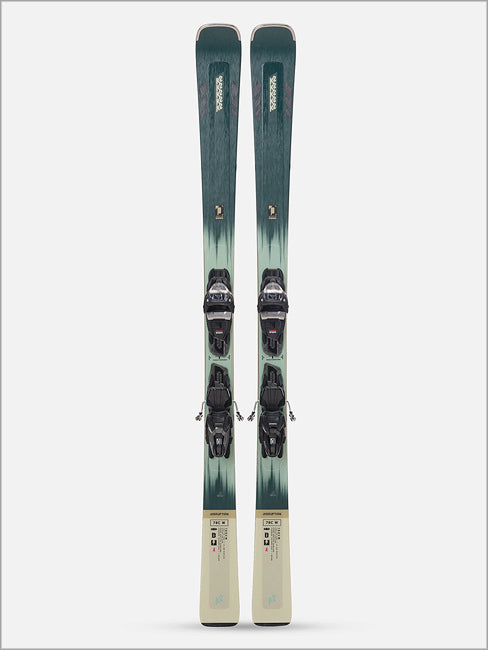 Disruption 78C W skis and Marker ER3 10 Compact Quikclik binding