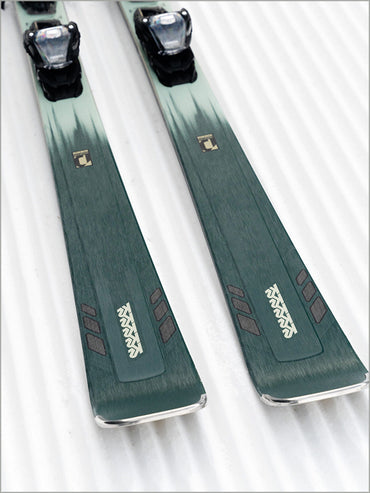 Disruption 78C W skis and Marker ER3 10 Compact Quikclik binding