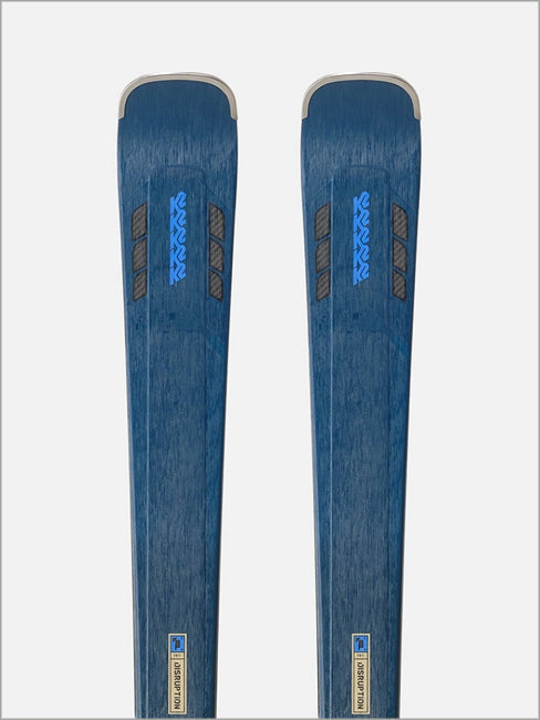 Disruption 78Ti skis and MXC 12 TCX Quikclik binding