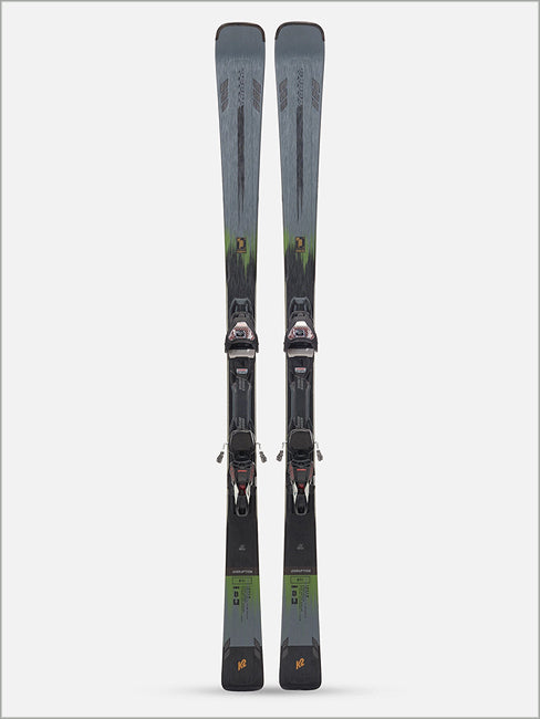 Disruption STI skis and Marker MXC 12 TCX Quikclik binding