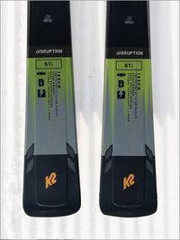 Disruption STI skis and Marker MXC 12 TCX Quikclik binding