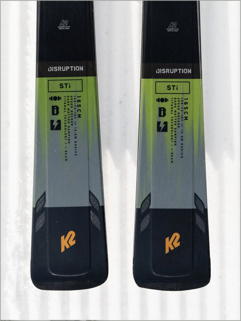 Disruption STI skis and Marker MXC 12 TCX Quikclik binding