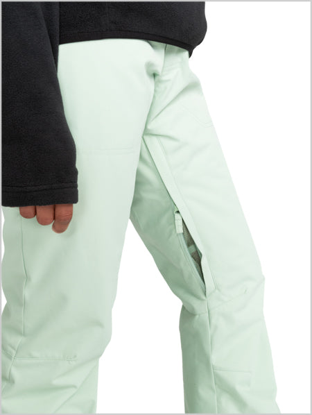 Diversion pant for women - Cameo Green