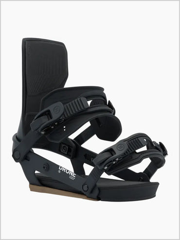 Drone Snowboard Bindings - Black
