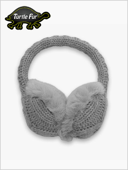 Turtle fur Ear Muffin - Smoke