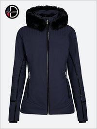 Elise faux fur ski jacket