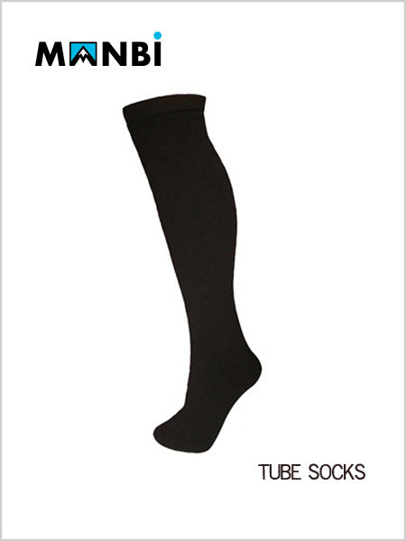 Junior Thermal ski tube socks - black