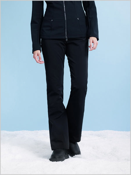 Eva stretch ski pants SHORT - Black