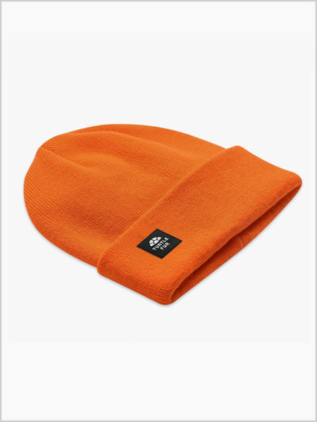Turtle fur Explorer knit beanie - Blaze
