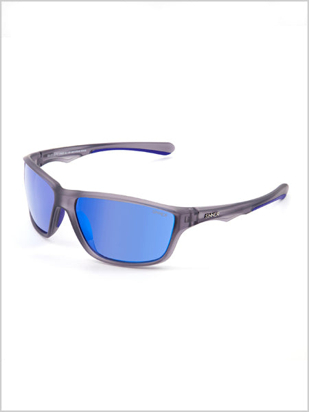 Eyak Sunglasses - Matte Cry Dark Blue - Sintec