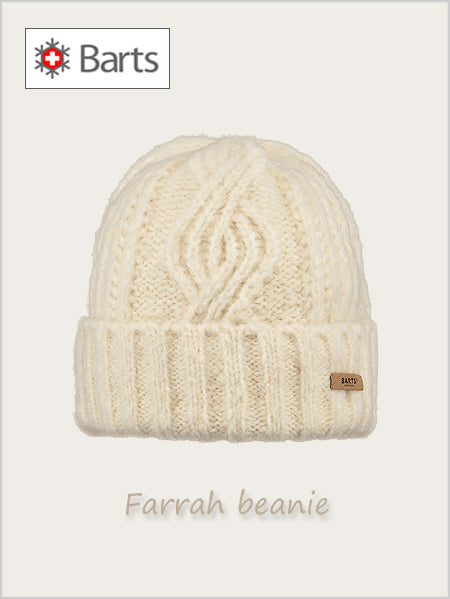 Barts Farrah Beanie - Cream