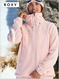 Fleeting Snow mid layer - Pink Salt