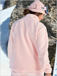 Fleeting Snow mid layer - Pink Salt