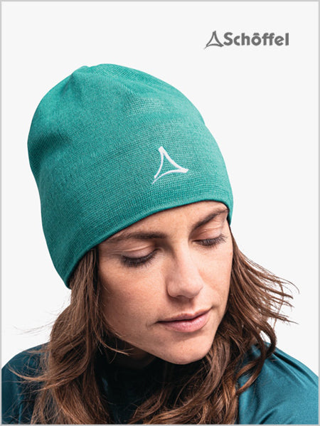 Knitted Hat Fornet - Spectra green